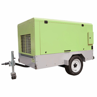 ضاغط هواء محرك ديزل محمول 16بار 250CFM 400CFM للشاحنة المتنقلة