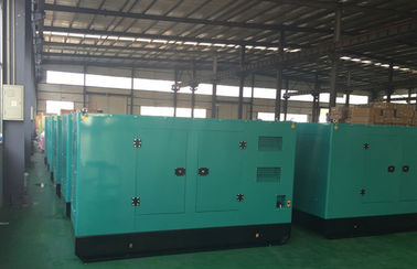 الكمون في الهواء الطلق مولدات الديزل 128kw 160kva قوة المحرك الضميمة الصامتة 50 / 60HZ
