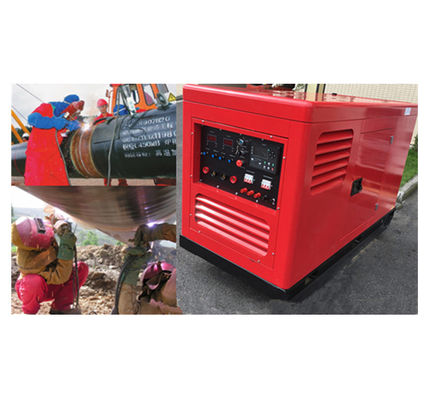 MMA MIG TIG GOUGING محرك ديزل لحام مولد يحركها 72V العاصمة الجهد 700Amps