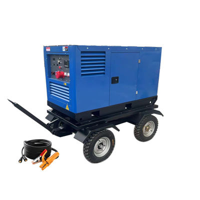جهاز لحام محرك الديزل 800A 400A 430A 500Amp محرك لحام متحرك 2 × 2 شخص مولد لحام